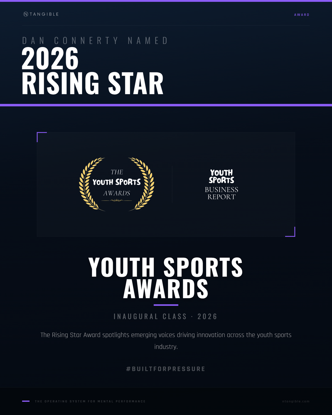 Youth Sports Business Report - NTangible x High Level Throwing