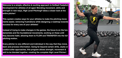 Fastpitch Development – Advanced Softball